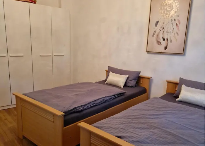 公寓 Fewo-2 Naehe Uniklinik, Messe Essen, Baldeneysee, Folkwang Museum, Zentral, Wlan